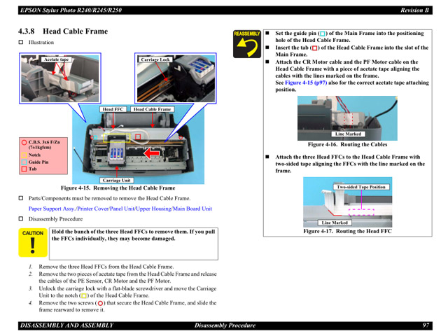 EPSON R240_R245_R250 Service Manual EPSON R240_R245_R250 Service Manual